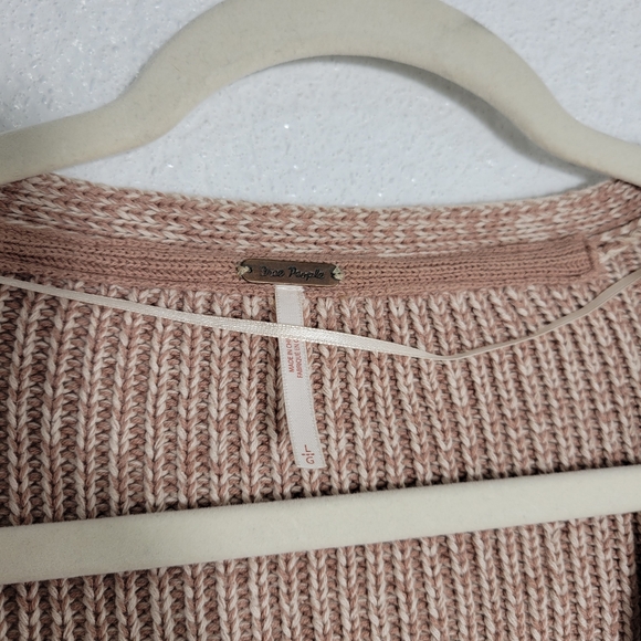 Free People When It Rains V Neck Sweater - Picture 8 of 12